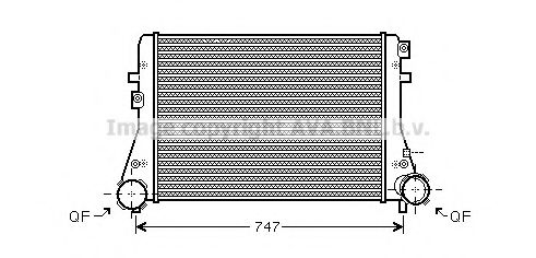 AVA QUALITY COOLING VW4227 Интеркулер для VOLKSWAGEN SCIROCCO (Фольксваген Сcироccо) AVA QUALITY COOLING VW4227 Интеркулер для VOLKSWAGEN SCIROCCO (Фольксваген Сcироccо)