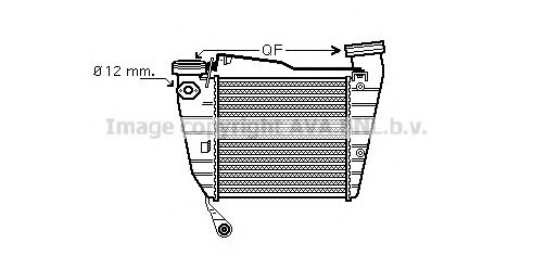 AVA QUALITY COOLING VW4254 Интеркулер 