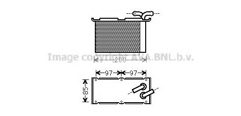 AVA QUALITY COOLING VW4305 Интеркулер 