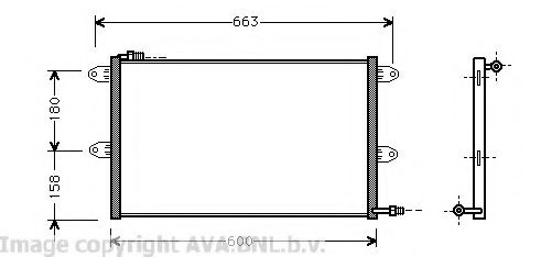 AVA QUALITY COOLING VW5144 Конденсатор, кондиционер для VOLKSWAGEN POLO (Фольксваген Поло) AVA QUALITY COOLING VW5144 Конденсатор, кондиционер для VOLKSWAGEN POLO (Фольксваген Поло)