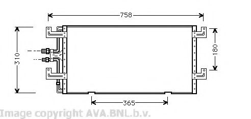AVA QUALITY COOLING VW5145 Конденсатор, кондиционер для VOLKSWAGEN T4 CARAVELLE (Фольксваген Т4 cараvэллэ) AVA QUALITY COOLING VW5145 Конденсатор, кондиционер для VOLKSWAGEN T4 CARAVELLE (Фольксваген Т4 cараvэллэ)