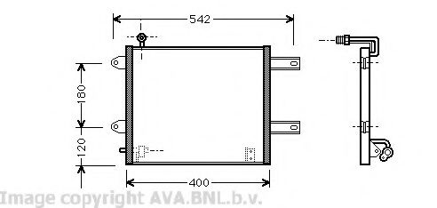 AVA QUALITY COOLING VW5177 Конденсатор, кондиционер для VOLKSWAGEN POLO (Фольксваген Поло) AVA QUALITY COOLING VW5177 Конденсатор, кондиционер для VOLKSWAGEN POLO (Фольксваген Поло)