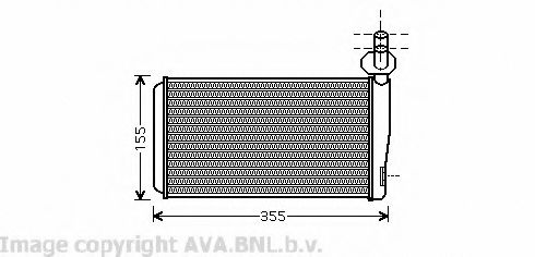 AVA QUALITY COOLING VW6259 Теплообменник, отопление салона для VOLKSWAGEN T4 MULTIVAN (Фольксваген Т4 мултиvан) AVA QUALITY COOLING VW6259 Теплообменник, отопление салона для VOLKSWAGEN T4 MULTIVAN (Фольксваген Т4 мултиvан)