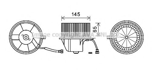 AVA QUALITY COOLING VW8351 Электродвигатель, вентиляция салона для VOLKSWAGEN T4 MULTIVAN (Фольксваген Т4 мултиvан) AVA QUALITY COOLING VW8351 Электродвигатель, вентиляция салона для VOLKSWAGEN T4 MULTIVAN (Фольксваген Т4 мултиvан)