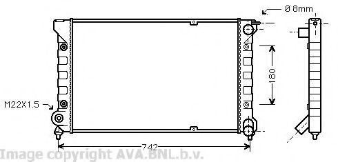 AVA QUALITY COOLING VWA2041 Радиатор, охлаждение двигателя для VOLKSWAGEN (Фольксваген) AVA QUALITY COOLING VWA2041 Радиатор, охлаждение двигателя для VOLKSWAGEN (Фольксваген)