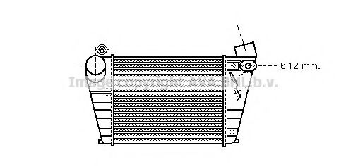 AVA QUALITY COOLING VWA4200 Интеркулер для VOLKSWAGEN JETTA I (Фольксваген Жэтта и) AVA QUALITY COOLING VWA4200 Интеркулер для VOLKSWAGEN JETTA I (Фольксваген Жэтта и)