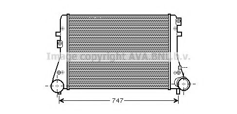 AVA QUALITY COOLING VWA4306 Интеркулер для VOLKSWAGEN JETTA I (Фольксваген Жэтта и) AVA QUALITY COOLING VWA4306 Интеркулер для VOLKSWAGEN JETTA I (Фольксваген Жэтта и)