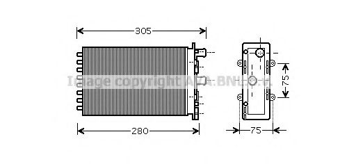 AVA QUALITY COOLING VWA6239 Теплообменник, отопление салона для VOLKSWAGEN T4 MULTIVAN (Фольксваген Т4 мултиvан) AVA QUALITY COOLING VWA6239 Теплообменник, отопление салона для VOLKSWAGEN T4 MULTIVAN (Фольксваген Т4 мултиvан)
