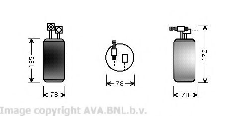 AVA QUALITY COOLING VWD052 Осушитель, кондиционер для VOLKSWAGEN T4 MULTIVAN (Фольксваген Т4 мултиvан) AVA QUALITY COOLING VWD052 Осушитель, кондиционер для VOLKSWAGEN T4 MULTIVAN (Фольксваген Т4 мултиvан)