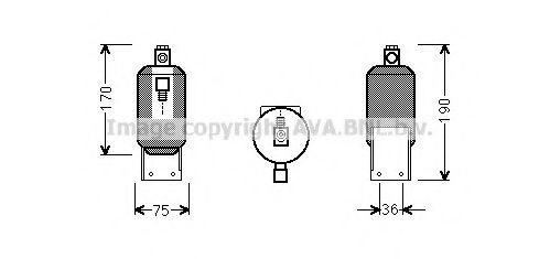 AVA QUALITY COOLING VWD292 Осушитель, кондиционер для VOLKSWAGEN T4 MULTIVAN (Фольксваген Т4 мултиvан) AVA QUALITY COOLING VWD292 Осушитель, кондиционер для VOLKSWAGEN T4 MULTIVAN (Фольксваген Т4 мултиvан)