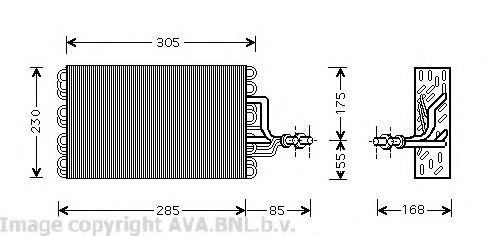 AVA QUALITY COOLING VWV077 Испаритель, кондиционер для SEAT TOLEDO (Сеат Толэдо) AVA QUALITY COOLING VWV077 Испаритель, кондиционер для SEAT TOLEDO (Сеат Толэдо)