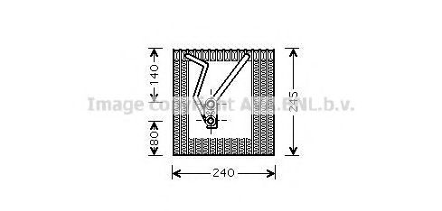 AVA QUALITY COOLING VWV241 Испаритель, кондиционер для VOLKSWAGEN SCIROCCO (Фольксваген Сcироccо) AVA QUALITY COOLING VWV241 Испаритель, кондиционер для VOLKSWAGEN SCIROCCO (Фольксваген Сcироccо)