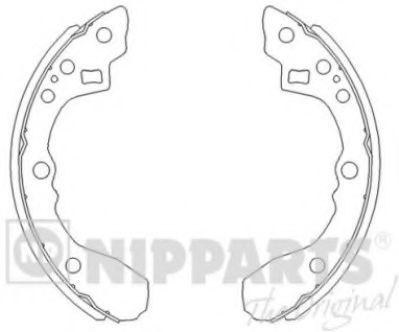 NIPPARTS J3500308 Тормозные колодоки для KIA FORTE (Киа Фортэ) NIPPARTS J3500308 Тормозные колодоки для KIA FORTE (Киа Фортэ)