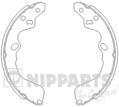 NIPPARTS J3500319 Тормозные колодоки для KIA CARENS II (Киа Каренс 2) NIPPARTS J3500319 Тормозные колодоки для KIA CARENS II (Киа Каренс 2)