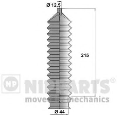 NIPPARTS J2840300 Комплект пылника, рулевое управление для KIA MENTOR (Киа Мэнтор) NIPPARTS J2840300 Комплект пылника, рулевое управление для KIA MENTOR (Киа Мэнтор)