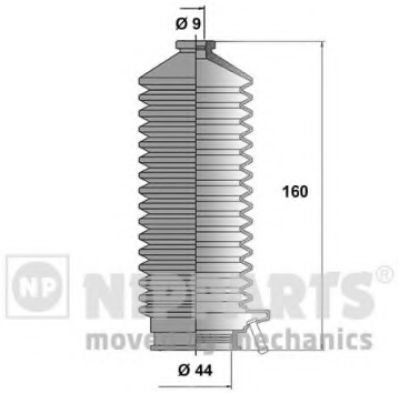 NIPPARTS J2842007 Комплект пылника, рулевое управление для LEXUS LS (Лексус Лс) NIPPARTS J2842007 Комплект пылника, рулевое управление для LEXUS LS (Лексус Лс)