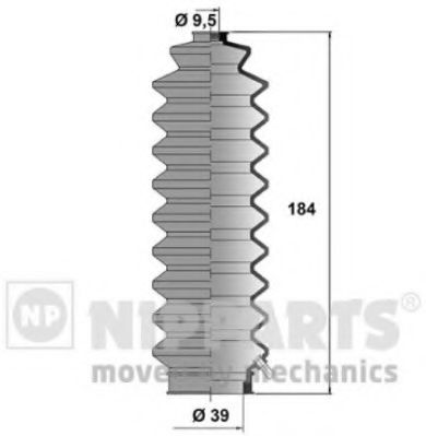 NIPPARTS J2844001 Комплект пылника, рулевое управление для HONDA CRX II (Хонда Cрх 2) NIPPARTS J2844001 Комплект пылника, рулевое управление для HONDA CRX II (Хонда Cрх 2)