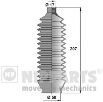 NIPPARTS J2845008 Комплект пылника, рулевое управление для MITSUBISHI MONTERO (Митсубиши/митсубиси Монтэро) NIPPARTS J2845008 Комплект пылника, рулевое управление для MITSUBISHI MONTERO (Митсубиши/митсубиси Монтэро)