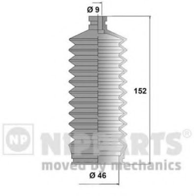 NIPPARTS J2846011 Комплект пылника, рулевое управление для DAIHATSU CHARADE III (Дайхатсу Чарадэ 3) NIPPARTS J2846011 Комплект пылника, рулевое управление для DAIHATSU CHARADE III (Дайхатсу Чарадэ 3)