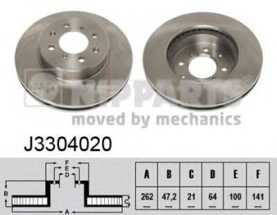 NIPPARTS J3304020 Тормозной диск для ROVER 400 (Ровер 400) NIPPARTS J3304020 Тормозной диск для ROVER 400 (Ровер 400)