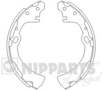 NIPPARTS J3501038 Тормозные колодоки для NISSAN URVAN (Ниссан Урvан) NIPPARTS J3501038 Тормозные колодоки для NISSAN URVAN (Ниссан Урvан)
