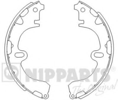 NIPPARTS J3502001 Тормозные колодоки для TOYOTA CARINA E (Тойота/тоета Карина е) NIPPARTS J3502001 Тормозные колодоки для TOYOTA CARINA E (Тойота/тоета Карина е)