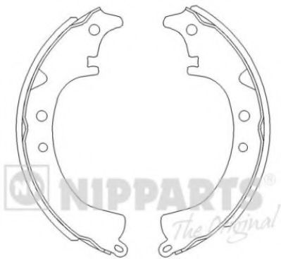 NIPPARTS J3502008 Тормозные колодоки для TOYOTA CORONA (Тойота/тоета Cорона) NIPPARTS J3502008 Тормозные колодоки для TOYOTA CORONA (Тойота/тоета Cорона)
