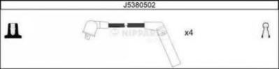NIPPARTS J5380502 Комплект проводов зажигания для MITSUBISHI LANCER IV (Митсубиши/митсубиси Ланcэр иv) NIPPARTS J5380502 Комплект проводов зажигания для MITSUBISHI LANCER IV (Митсубиши/митсубиси Ланcэр иv)
