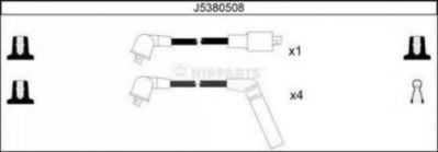 NIPPARTS J5380508 Комплект проводов зажигания для HYUNDAI H100 (Хендай Х100) NIPPARTS J5380508 Комплект проводов зажигания для HYUNDAI H100 (Хендай Х100)