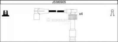 NIPPARTS J5380905 Комплект проводов зажигания для DAEWOO NUBIRA (Дэу Нубира) NIPPARTS J5380905 Комплект проводов зажигания для DAEWOO NUBIRA (Дэу Нубира)
