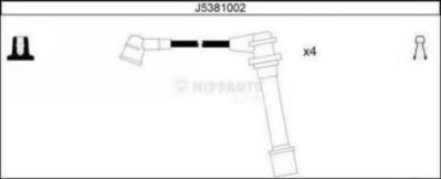 NIPPARTS J5381002 Комплект проводов зажигания для NISSAN MICRA II (Ниссан Микра 2) NIPPARTS J5381002 Комплект проводов зажигания для NISSAN MICRA II (Ниссан Микра 2)