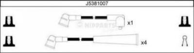 NIPPARTS J5381007 Комплект проводов зажигания для NISSAN NAVARA III (Ниссан Наvара 3) NIPPARTS J5381007 Комплект проводов зажигания для NISSAN NAVARA III (Ниссан Наvара 3)