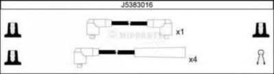 NIPPARTS J5383016 Комплект проводов зажигания для MAZDA 626 III (Мазда 626 3) NIPPARTS J5383016 Комплект проводов зажигания для MAZDA 626 III (Мазда 626 3)