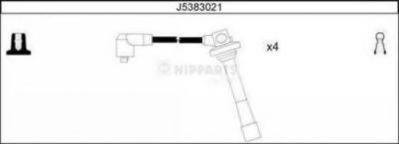 NIPPARTS J5383021 Комплект проводов зажигания для MAZDA PREMACY (Мазда Premacy) NIPPARTS J5383021 Комплект проводов зажигания для MAZDA PREMACY (Мазда Premacy)