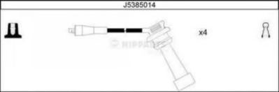 NIPPARTS J5385014 Комплект проводов зажигания для MITSUBISHI MIRAGE (Митсубиши/митсубиси Мирагэ) NIPPARTS J5385014 Комплект проводов зажигания для MITSUBISHI MIRAGE (Митсубиши/митсубиси Мирагэ)