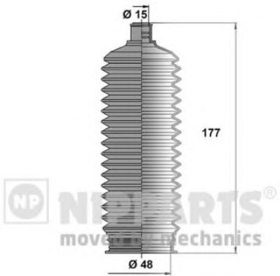 NIPPARTS N2840511 Комплект пылника, рулевое управление для DAEWOO MAGNUS (Дэу Магнус) NIPPARTS N2840511 Комплект пылника, рулевое управление для DAEWOO MAGNUS (Дэу Магнус)
