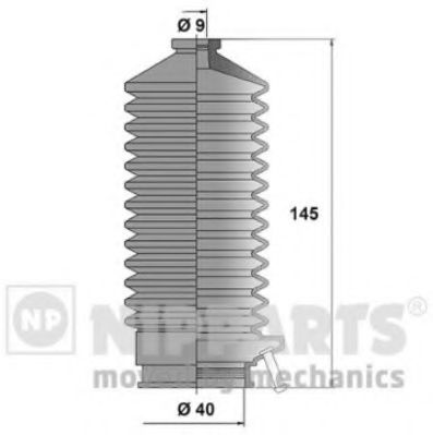 NIPPARTS N2841030 Комплект пылника, рулевое управление для NISSAN (Ниссан) NIPPARTS N2841030 Комплект пылника, рулевое управление для NISSAN (Ниссан)