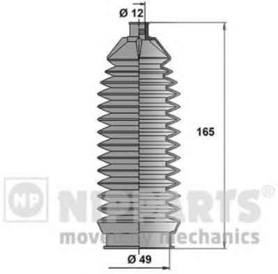 NIPPARTS N2844013 Комплект пылника, рулевое управление для HONDA JAZZ II (Хонда Джаз 2) NIPPARTS N2844013 Комплект пылника, рулевое управление для HONDA JAZZ II (Хонда Джаз 2)