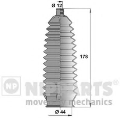 NIPPARTS N2844014 Комплект пылника, рулевое управление для HONDA JAZZ II (Хонда Джаз 2) NIPPARTS N2844014 Комплект пылника, рулевое управление для HONDA JAZZ II (Хонда Джаз 2)