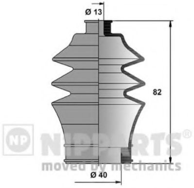 NIPPARTS N2844019 Комплект пылника, рулевое управление для HONDA PRELUDE III (Хонда Прэлудэ 3) NIPPARTS N2844019 Комплект пылника, рулевое управление для HONDA PRELUDE III (Хонда Прэлудэ 3)