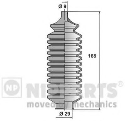 NIPPARTS N2845001 Комплект пылника, рулевое управление для MITSUBISHI LANCER IV (Митсубиши/митсубиси Ланcэр иv) NIPPARTS N2845001 Комплект пылника, рулевое управление для MITSUBISHI LANCER IV (Митсубиши/митсубиси Ланcэр иv)