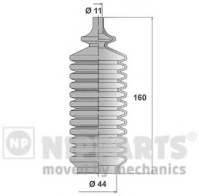NIPPARTS N2845008 Комплект пылника, рулевое управление для MITSUBISHI LANCER (Митсубиши/митсубиси Ланcэр) NIPPARTS N2845008 Комплект пылника, рулевое управление для MITSUBISHI LANCER (Митсубиши/митсубиси Ланcэр)