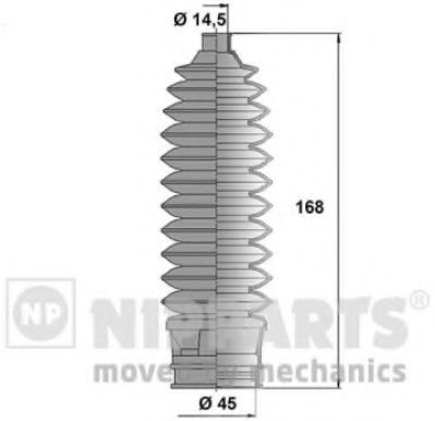 NIPPARTS N2847012 Комплект пылника, рулевое управление для SUBARU LEGACY IV (Субару Легаси 4) NIPPARTS N2847012 Комплект пылника, рулевое управление для SUBARU LEGACY IV (Субару Легаси 4)