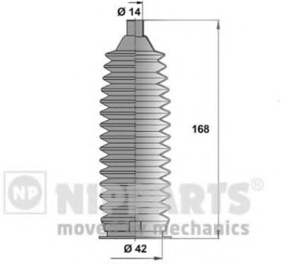 NIPPARTS N2848006 Комплект пылника, рулевое управление для SUZUKI GRAND VITARA (Сузуки Гранд витара) NIPPARTS N2848006 Комплект пылника, рулевое управление для SUZUKI GRAND VITARA (Сузуки Гранд витара)
