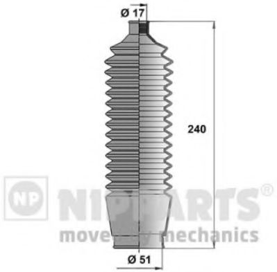 NIPPARTS N2855001 Комплект пылника, рулевое управление для MITSUBISHI MONTERO (Митсубиши/митсубиси Монтэро) NIPPARTS N2855001 Комплект пылника, рулевое управление для MITSUBISHI MONTERO (Митсубиши/митсубиси Монтэро)