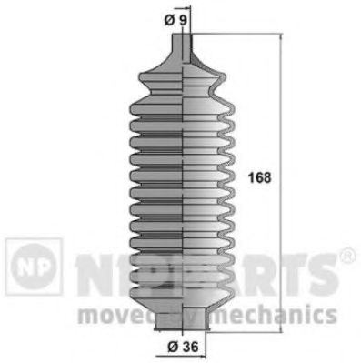 NIPPARTS N2855002 Комплект пылника, рулевое управление для MITSUBISHI COLT V (Митсубиши/митсубиси Кольт 5) NIPPARTS N2855002 Комплект пылника, рулевое управление для MITSUBISHI COLT V (Митсубиши/митсубиси Кольт 5)