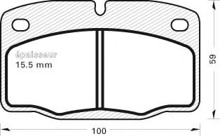 MGA 130 Тормозные колодки для OPEL MANTA B CC (Опель Манта б cc) MGA 130 Тормозные колодки для OPEL MANTA B CC (Опель Манта б cc)