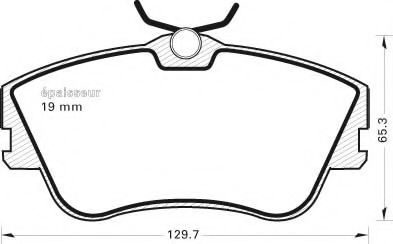 MGA 364 Тормозные колодки для VOLKSWAGEN (Фольксваген) MGA 364 Тормозные колодки для VOLKSWAGEN (Фольксваген)
