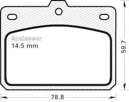 MGA 83 Тормозные колодки для MITSUBISHI COLT I (Митсубиши/митсубиси Cолт и) MGA 83 Тормозные колодки для MITSUBISHI COLT I (Митсубиши/митсубиси Cолт и)