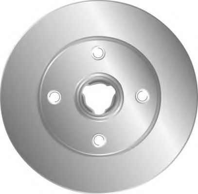 MGA D917 Тормозной диск для VOLKSWAGEN CORRADO (Фольксваген Cоррадо) MGA D917 Тормозной диск для VOLKSWAGEN CORRADO (Фольксваген Cоррадо)